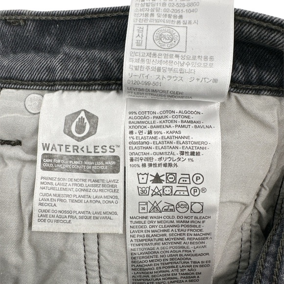 NWT Anthropologie Levi's Premium 501 High Rise Skinny Distressed Jeans Size 31 - Picture 8 of 10